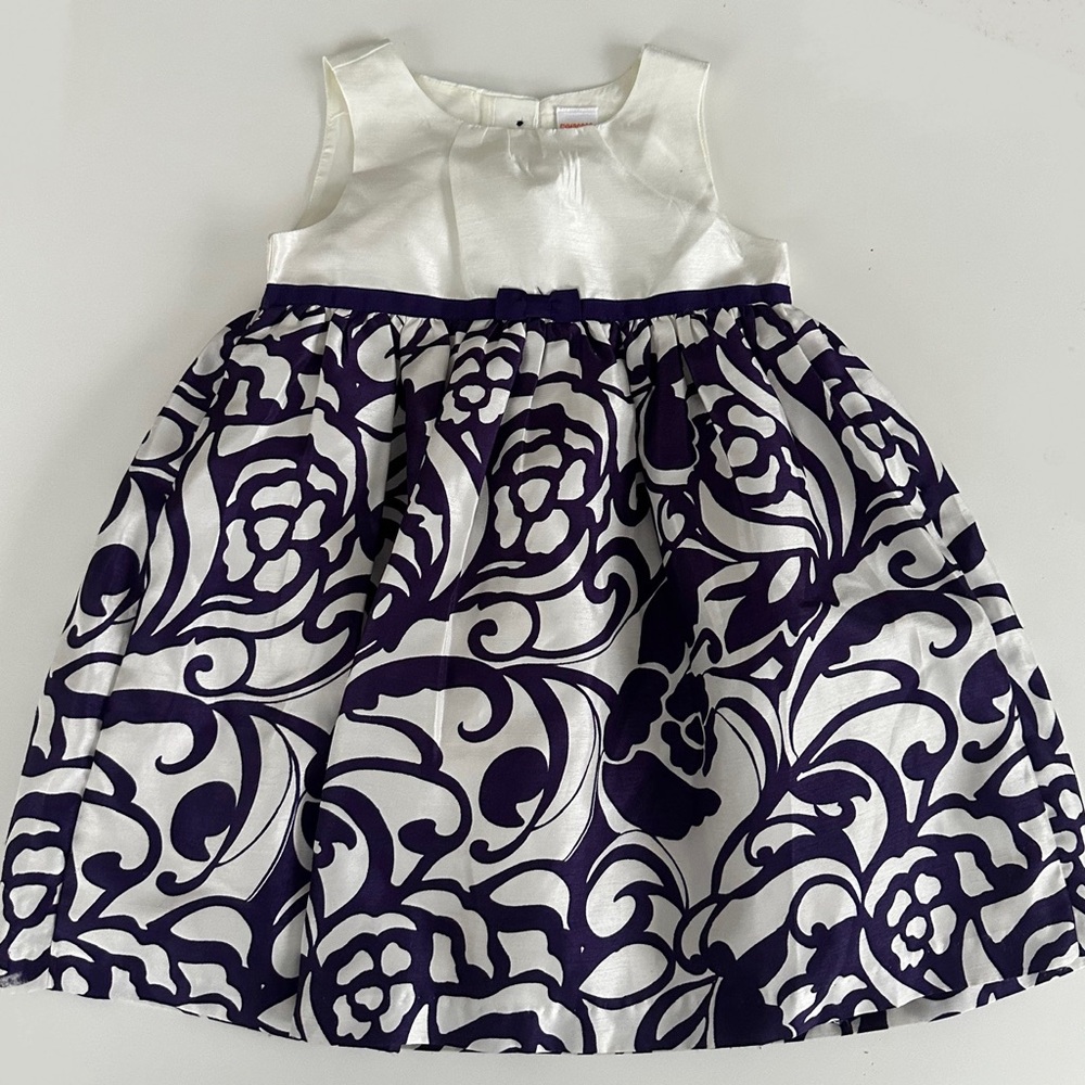 Gymboree Cream Satin Dress